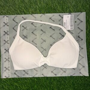 Dfyne impact strappy bra pure white extra small XS